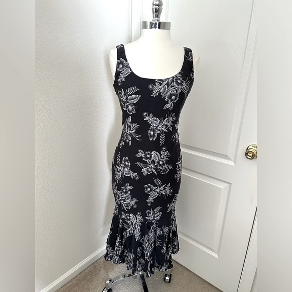 Jones New York Dresses & Skirts - Jones New York Signature Sleeveless 100% Silk Maxie Dress Orchid Print Size 8